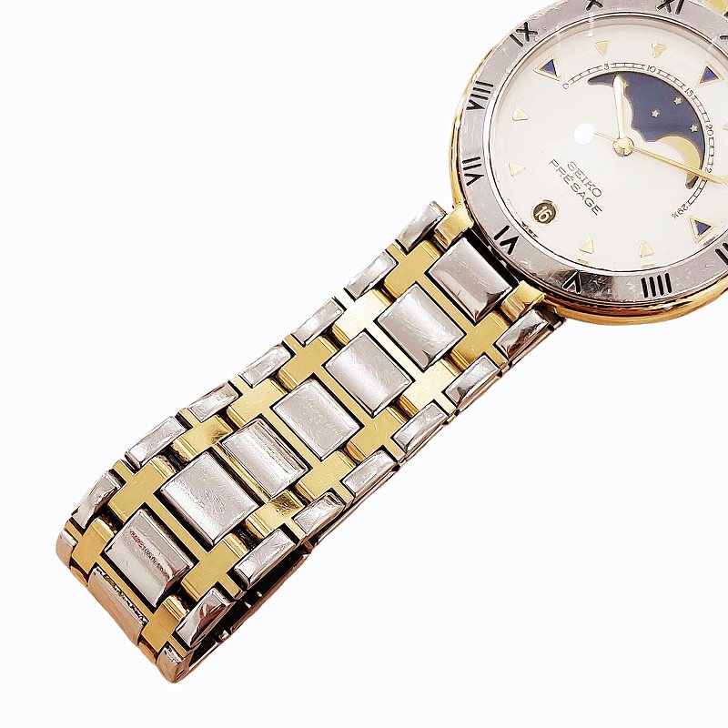 セイコー SEIKO プレサージュ Presage 腕時計 ウォッチ デイト ムーン 