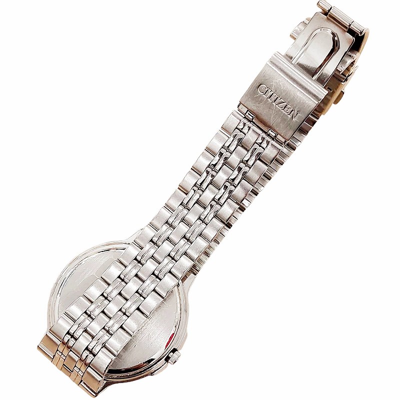 CITIZEN エコドライブ 腕時計 シルバー シチズン エコドライブ 腕時計