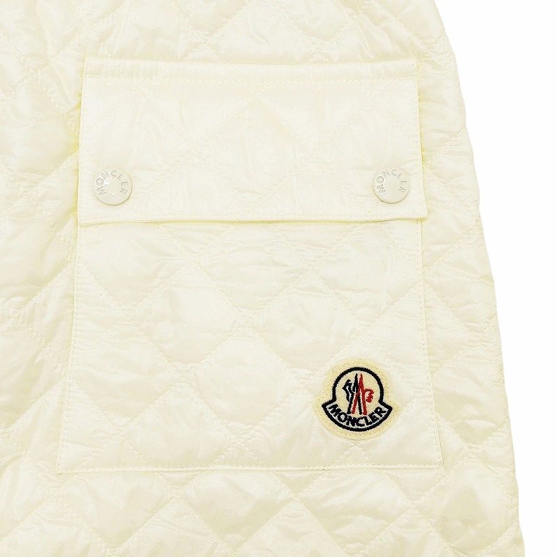 MONCLER ホワイト キルティング スカート キルティングホワイトスカート - Moncler - 女性 | WE IN STYLE