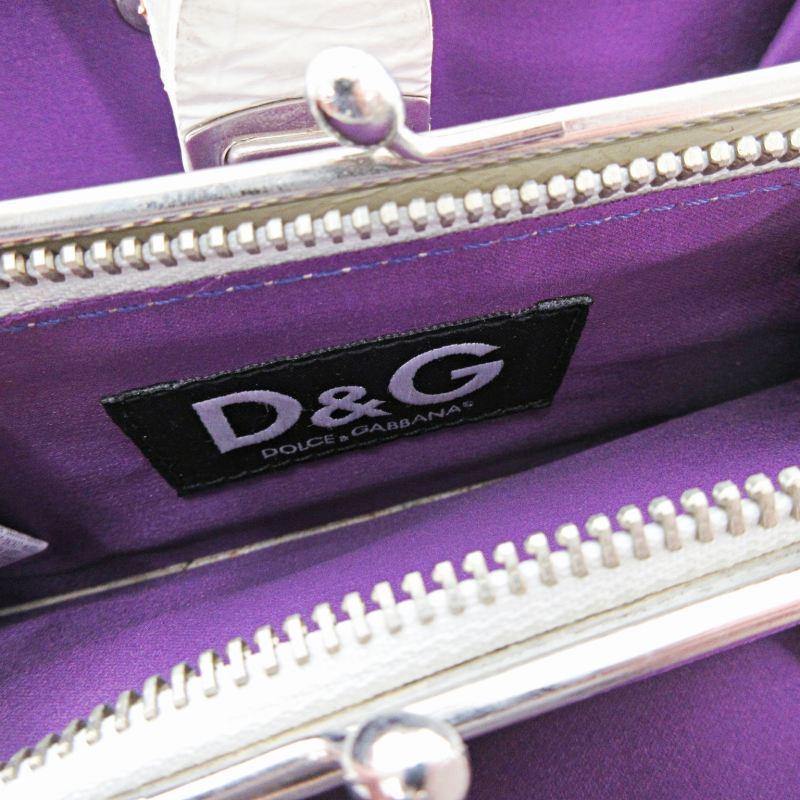ディー&ジー ドルガバ ドルチェ&ガッバーナ D&G がま口 ショルダー  