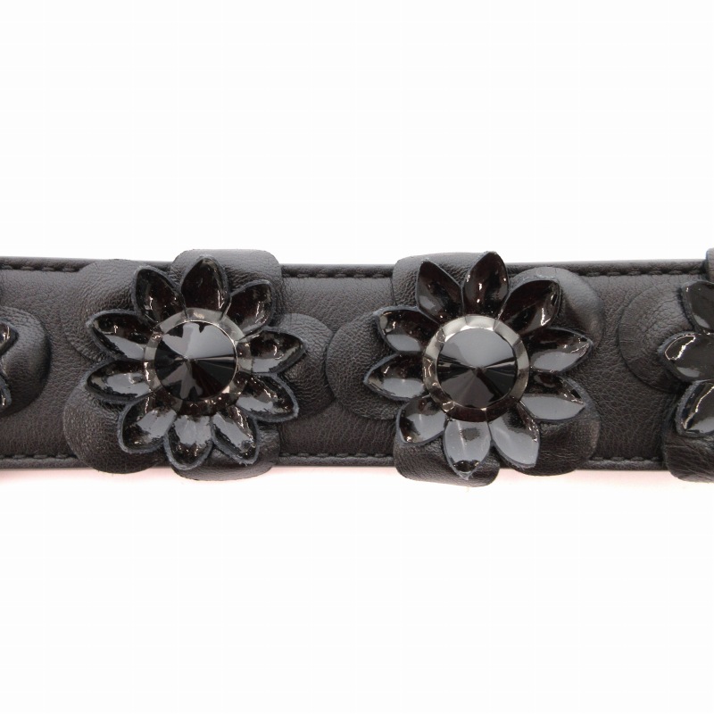 フェンディ FENDI ストラップユー フラワーモチーフ スタッズ