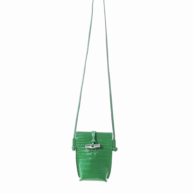 ロンシャン LONGCHAMP 美品 スマホショルダー ショルダーバッグ ミニ 
