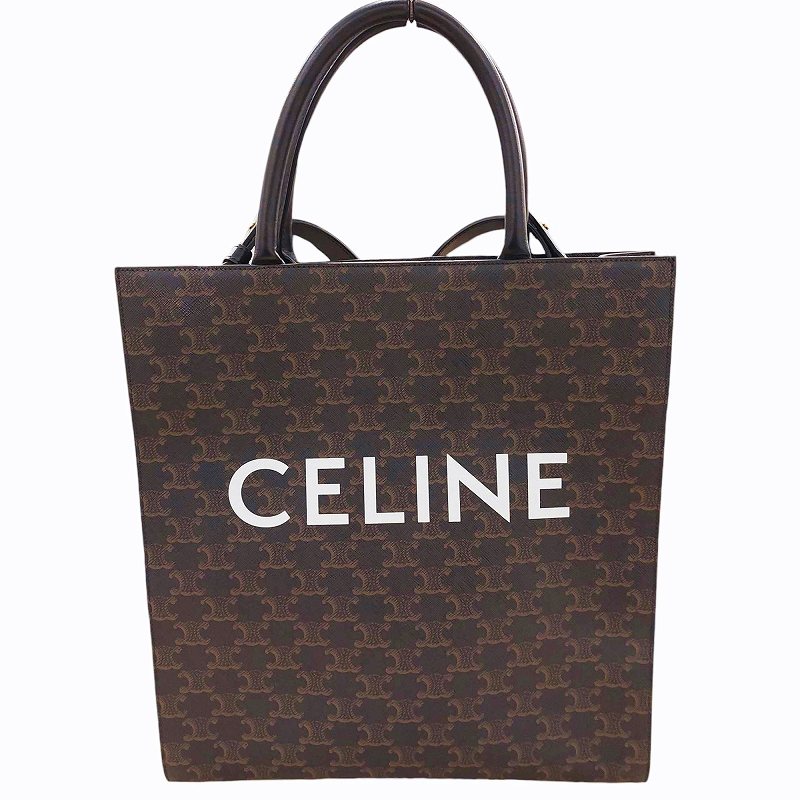 セリーヌ CELINE 美品 ミディアム バーティカルカバ 194432CIM.38NO 