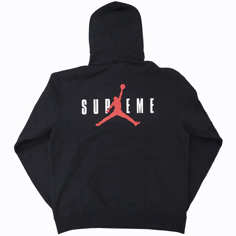 未使用品 シュプリーム SUPREME Jordan Hooded Sweatshirt Black 