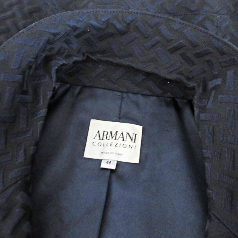 アルマーニ コレツィオーニ ARMANI COLLEZIONI 美品 テーラード