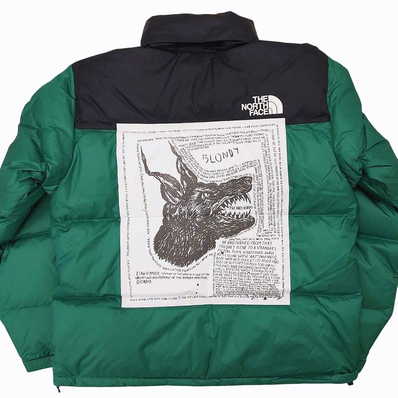 未使用品 シュプリーム SUPREME x The North Face Nuptse Jacket Green 