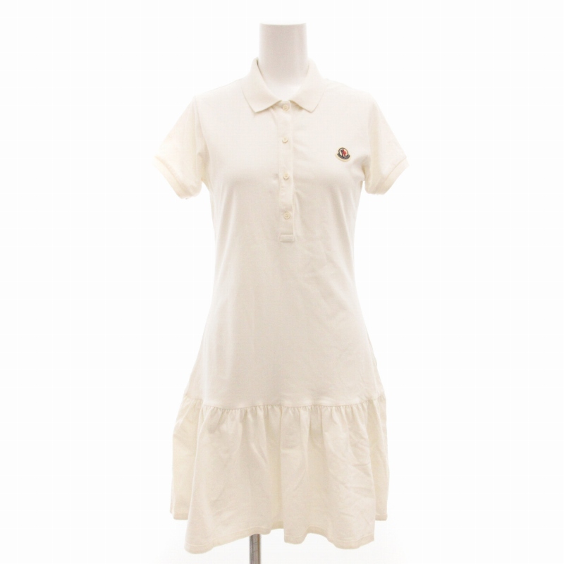 美品】MONCLER 半袖ポロシャツワンピース