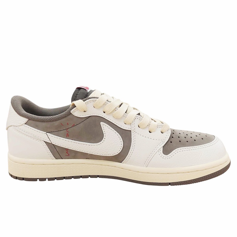 ナイキ NIKE × Travis Scott AIR JORDAN1 Low OG SP Reverse Mocha 極 
