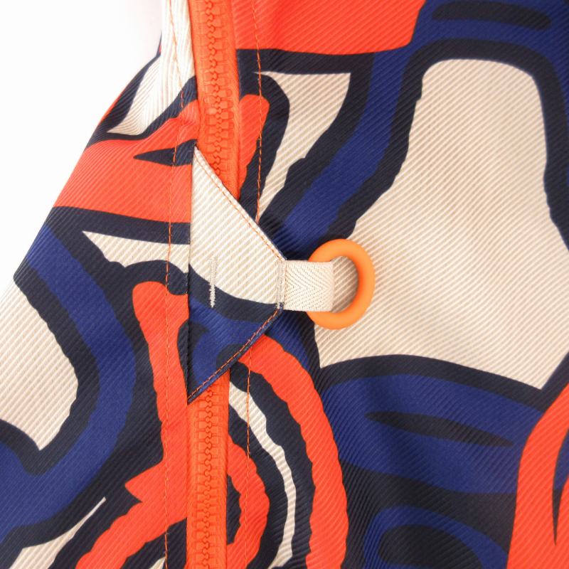 【中古】エルメス HERMES 極美品 23SS 鐙の幻想 フーデッドジップアップジャケット パーカー 3E0252DV XS オレンジ エルメス HERMES 極美品 23SS 鐙の幻想 フーデッドジップアップ