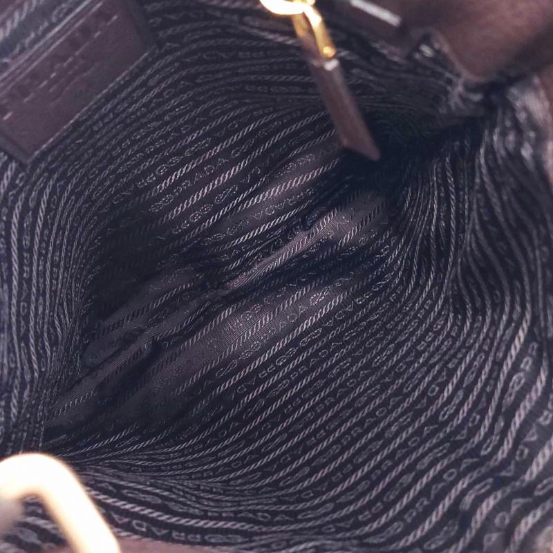 プラダ PRADA ヴィッテロ ショルダーバッグ サコッシュ スクエア 三角  
