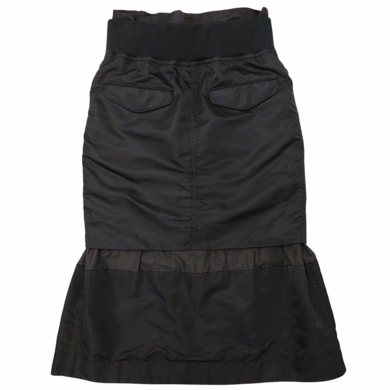 サカイ sacai 22AW Nylon Twill Mix Skirt スカート ナイロン タイト