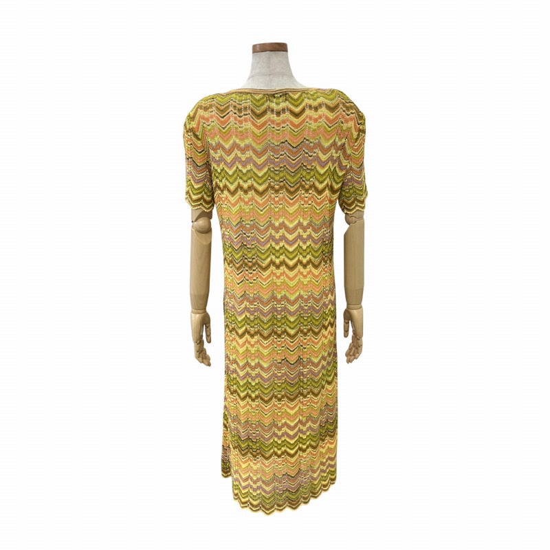 ミッソーニ MISSONI 美品 アンサンブル ニット ワンピース