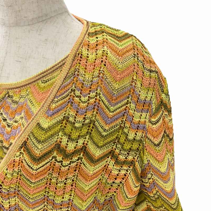 ミッソーニ MISSONI 美品 アンサンブル ニット ワンピース