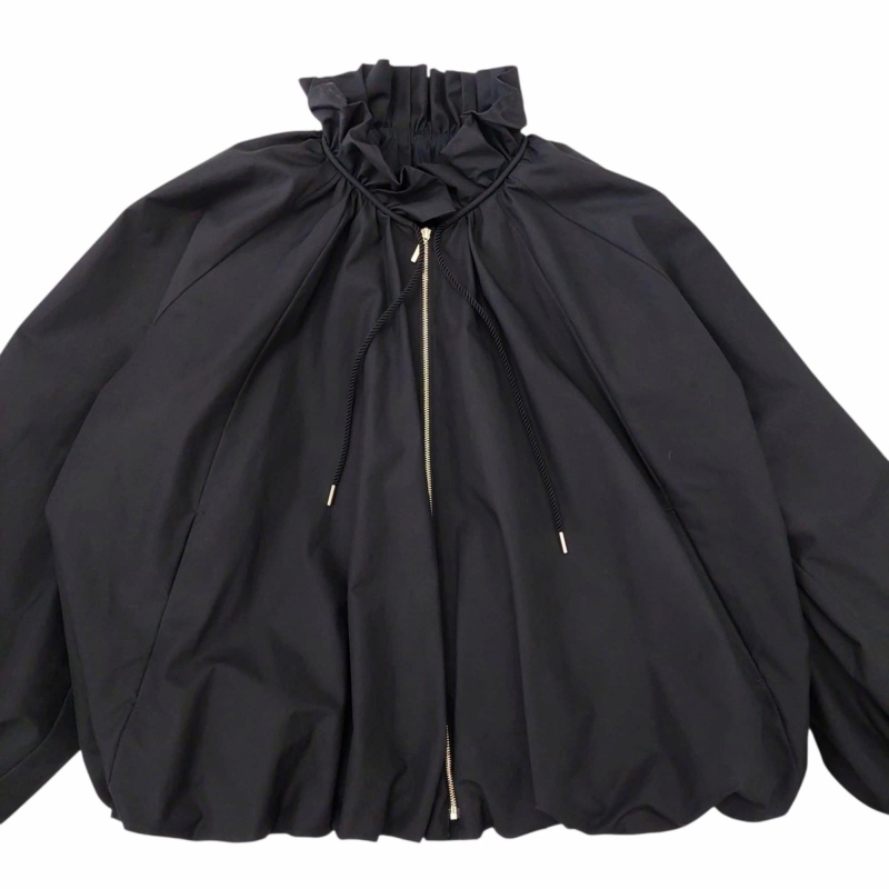 ソブ sov. ダブスタ 24SS タイプライター ギャザーブルゾン バルーン