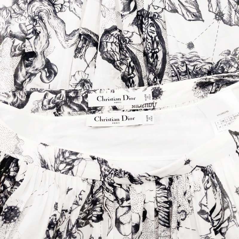 ハンガー付きChristian Diorディオールフレアスカート34 DIOR | フレア