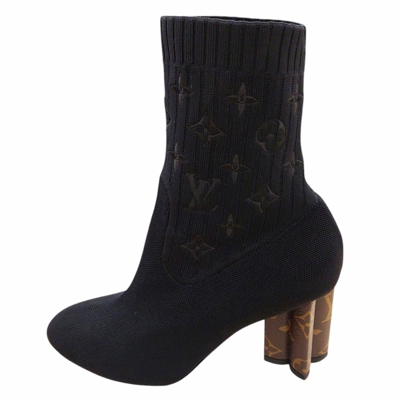LOUIS VUITTON ルイヴィトン シルエットラインアンクルブーツ 36