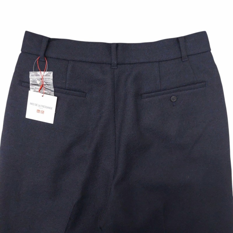 未使用品 ユニクロ UNIQLO × INES タグ付き イネス コラボ ウール