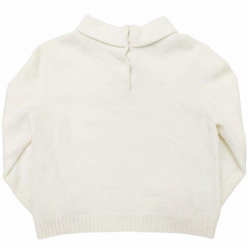 プラダ PRADA 25SS VIRGIN WOOL KNIT ニット セーター ハイネック 三角 
