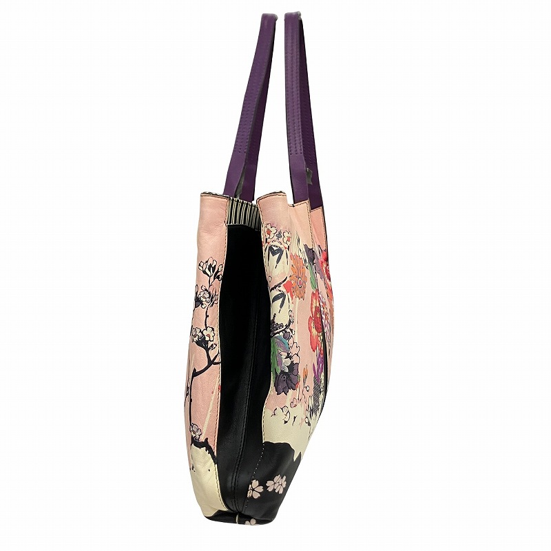 【ETRO】 花柄トートバッグ 紫 エトロ ETRO 蜷川実花 コラボ トート バッグ eden 紫