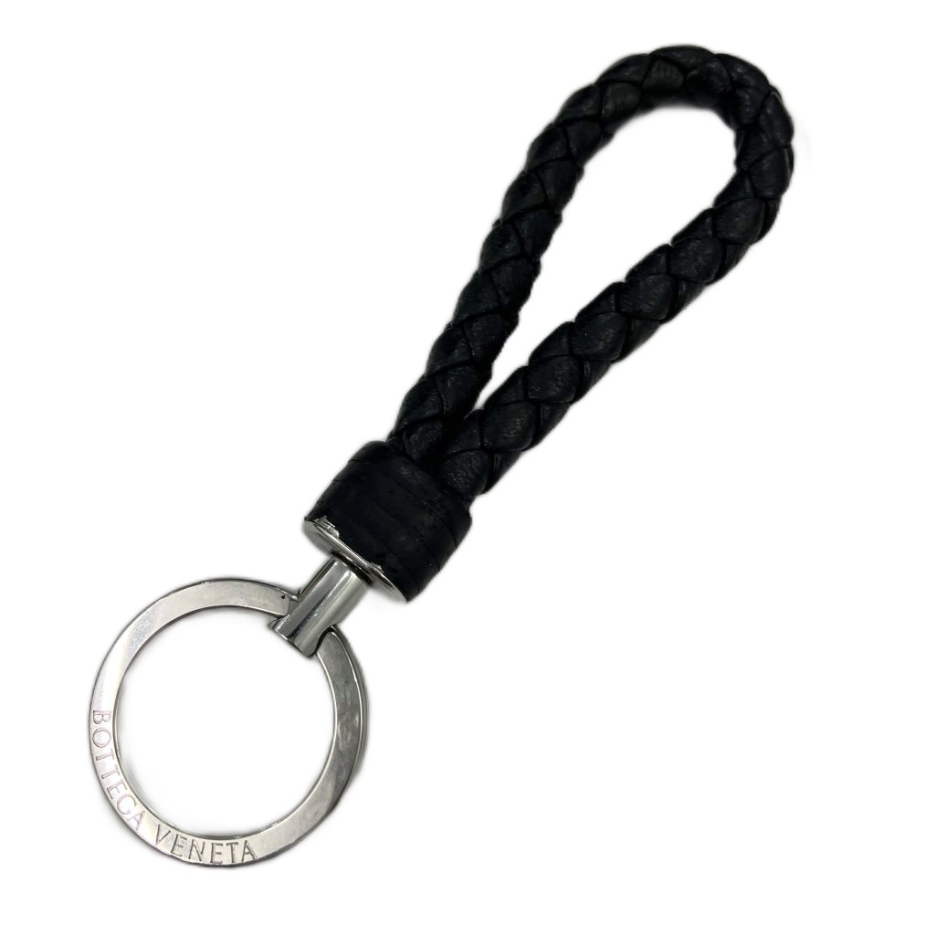 ボッテガヴェネタ BOTTEGA VENETA イントレチャート キーリング