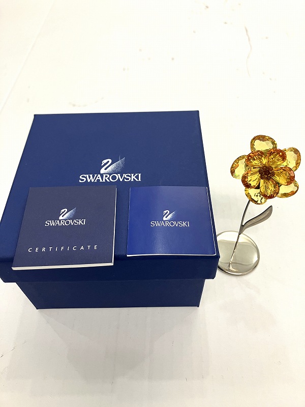 SWAROVSKI - スワロフスキー SWAROVSKI 極美品 ダンブッラライトトパーズフラワー SWAROVSKI - スワロフスキー SWAROVSKI 極美品 ダンブッラライト