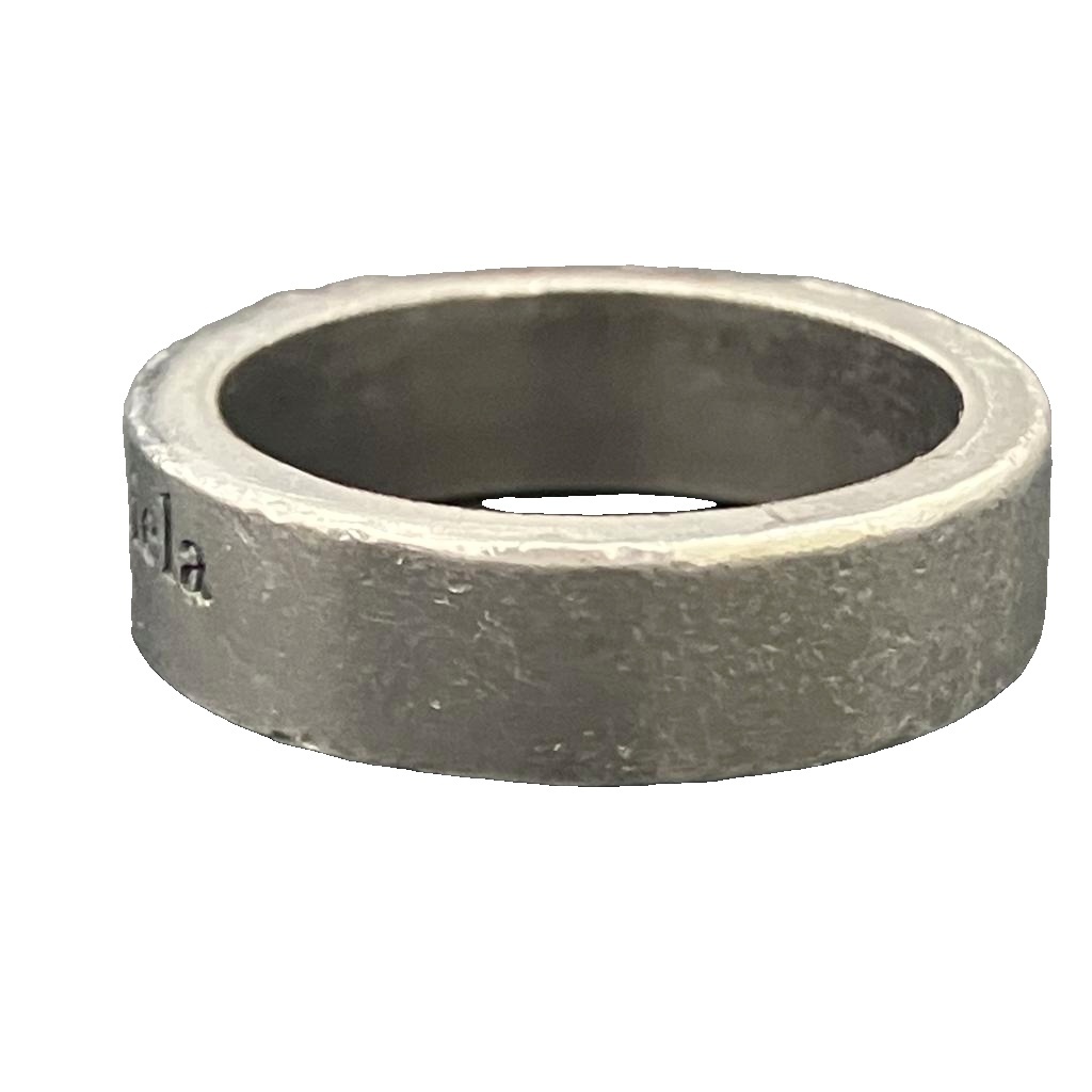 メゾンマルジェラ Maison Margiela シルバーリング 指輪 ロゴ刻印 925