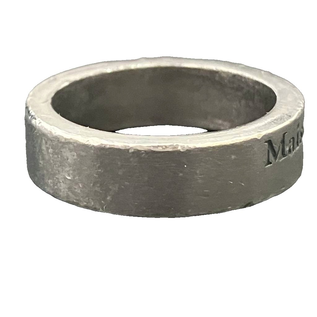 メゾンマルジェラ Maison Margiela シルバーリング 指輪 ロゴ刻印 925