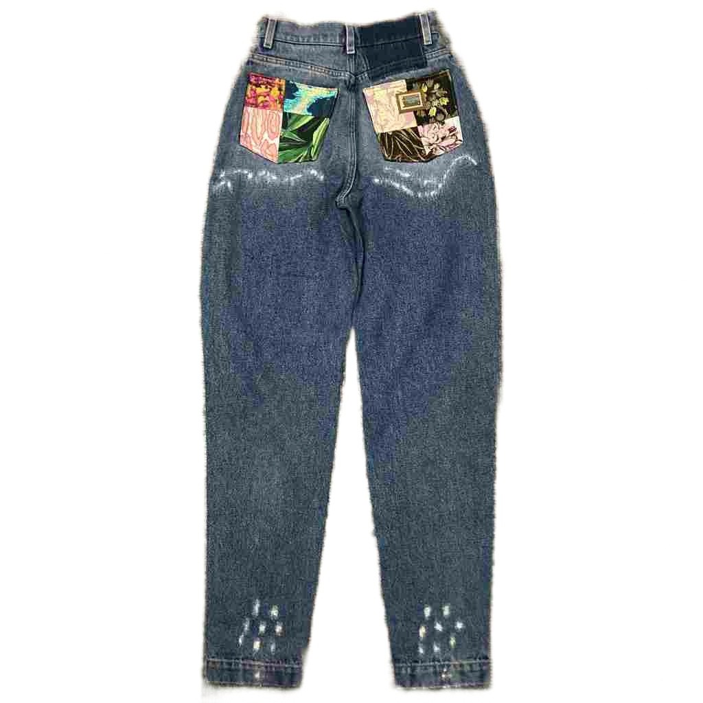 DOLCE&GABBANA デニム　ジーンズ　38 新品未使用　タグ付き ドルチェ&ガッバーナ ドルガバ DOLCE&GABBANA タグ付き デニム