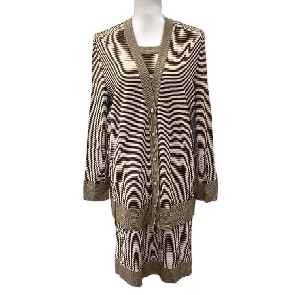 希少✨サルヴァトーレフェラガモ シルクカーディガンアンサンブル