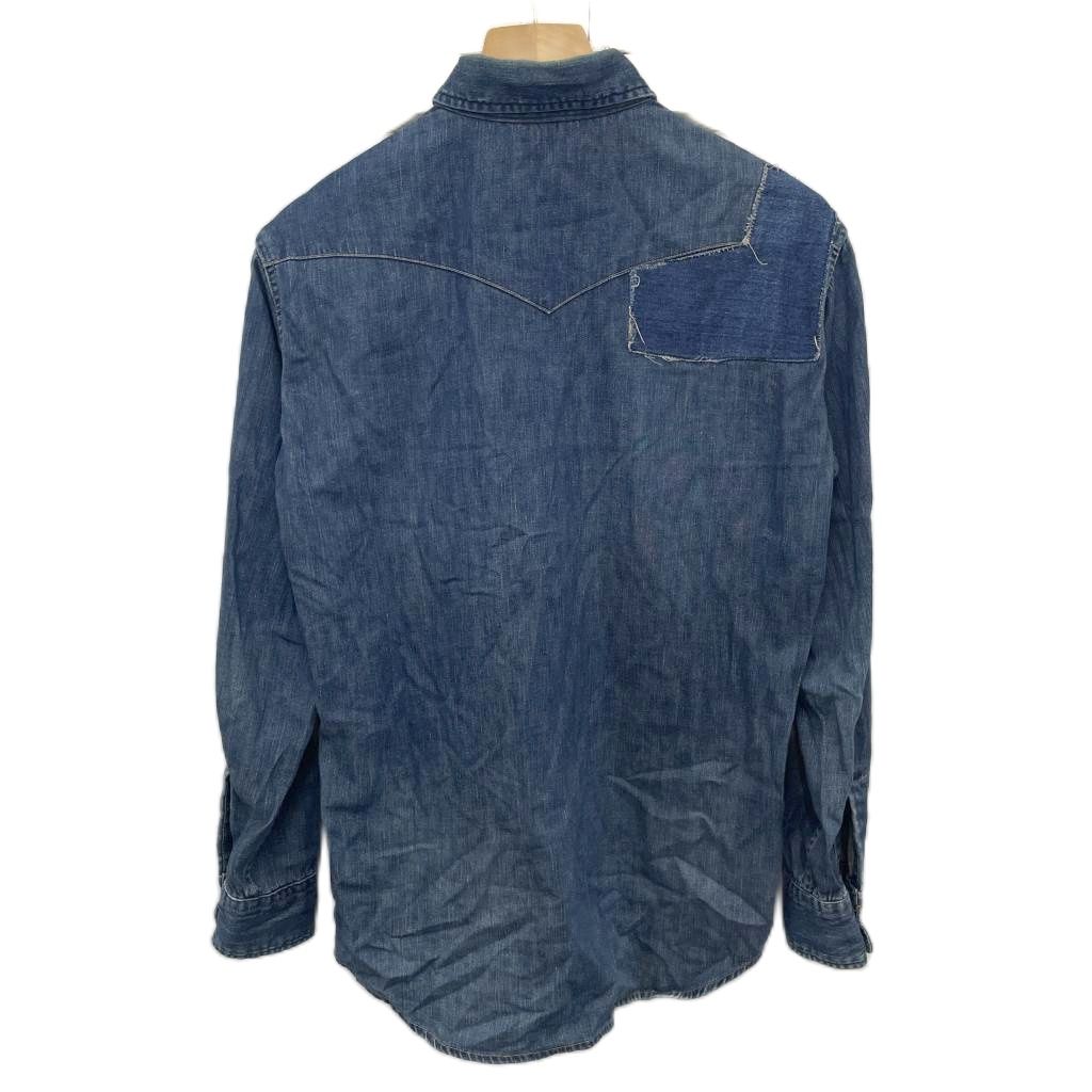 市場】【中古】ベルパー バックスリット デニム 1 ブルー 青 1712  