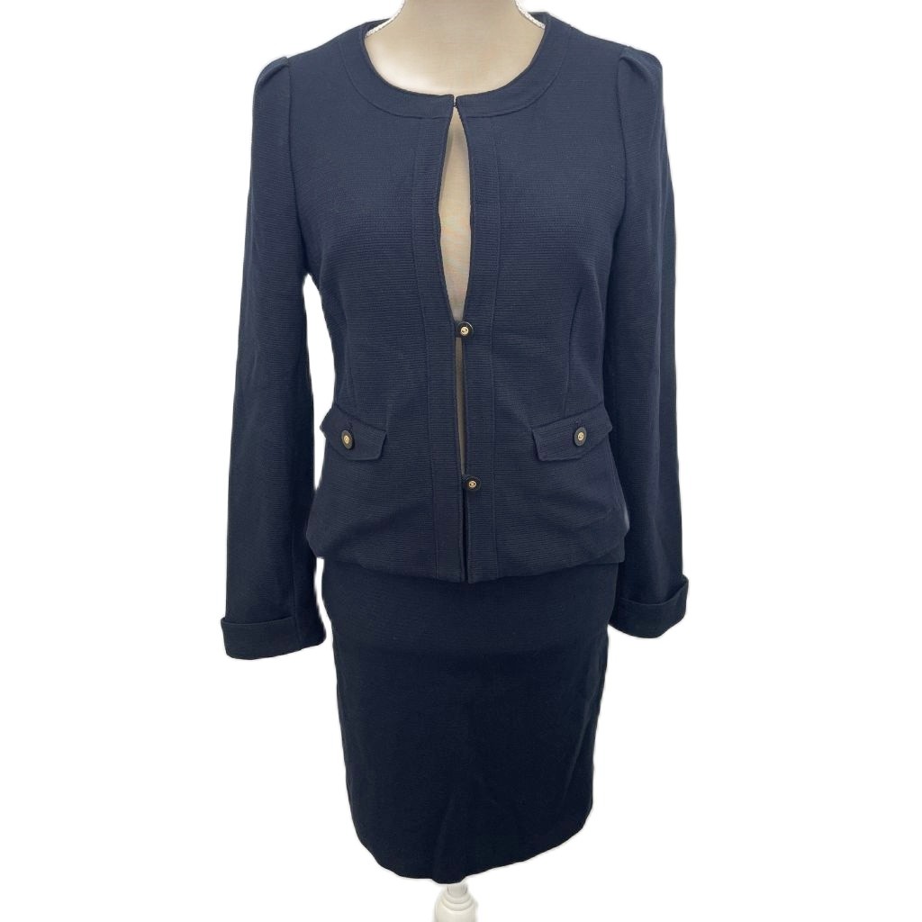 Estnation ネイビー ジャケット 36 ☆エストネーション タキシード