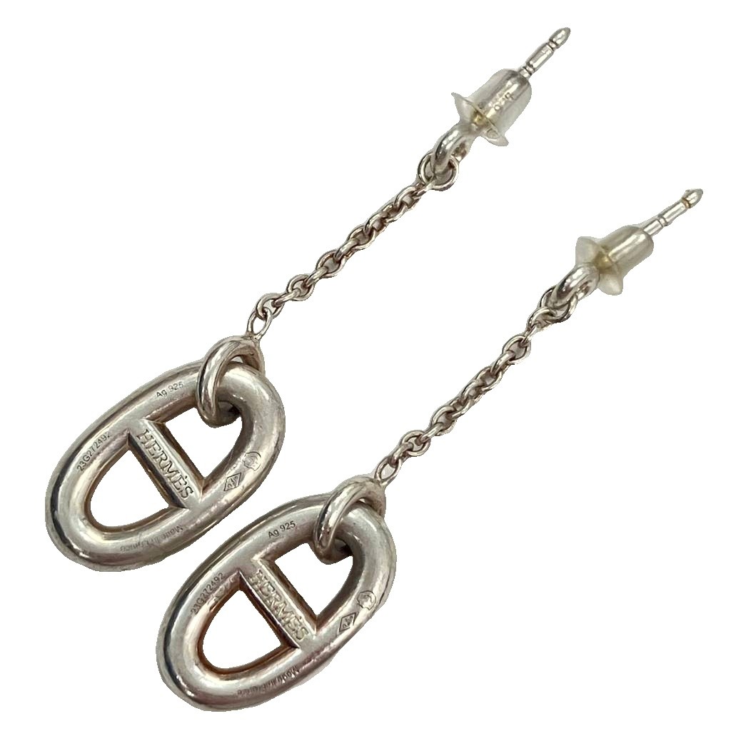 エルメス HERMES ファランドール シェーヌダンクル MM ピアス