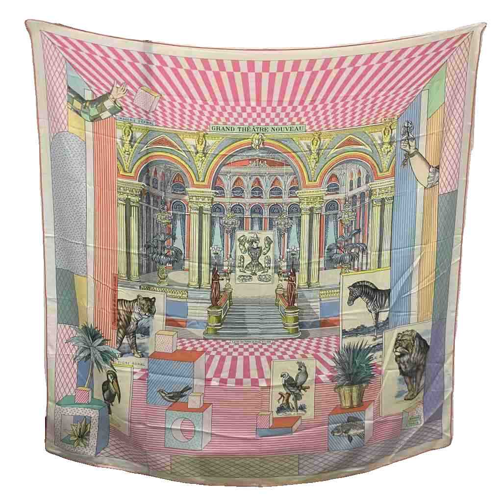 エルメス HERMES カレ140 カレジェアン 22AW グランテアトルヌーヴォー  