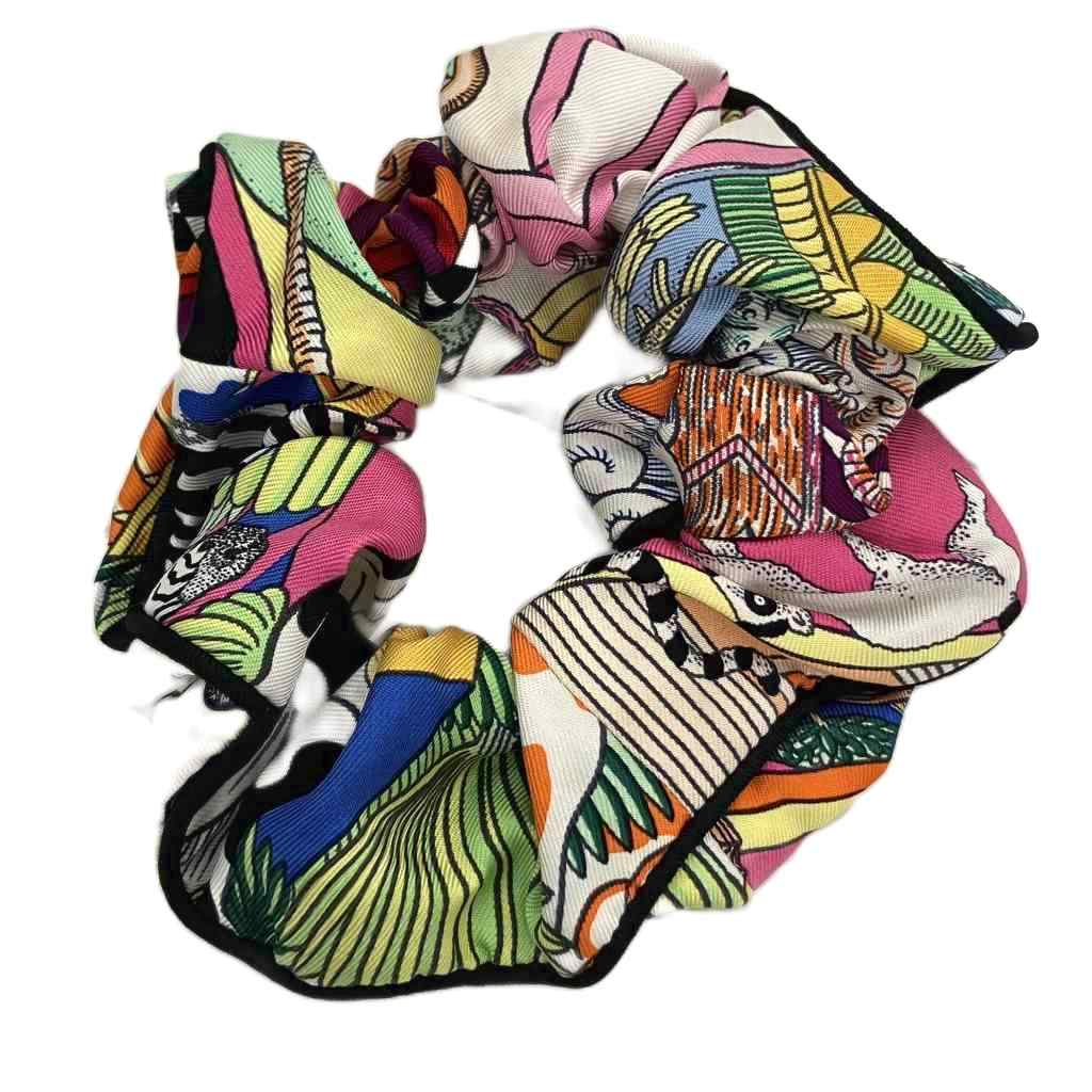 エルメス HERMES 美品 CHOCHO CLAUDIA シュシュ クラウディア アニマ