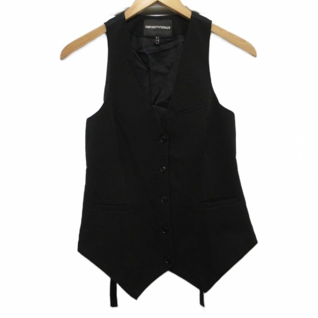 美品 GIORGIO ARMANI ツイード系ベスト 46Mジョルジオアルマーニ 美品 GIORGIO ARMANI ツイード系ベスト 46Mジョルジオアルマーニ