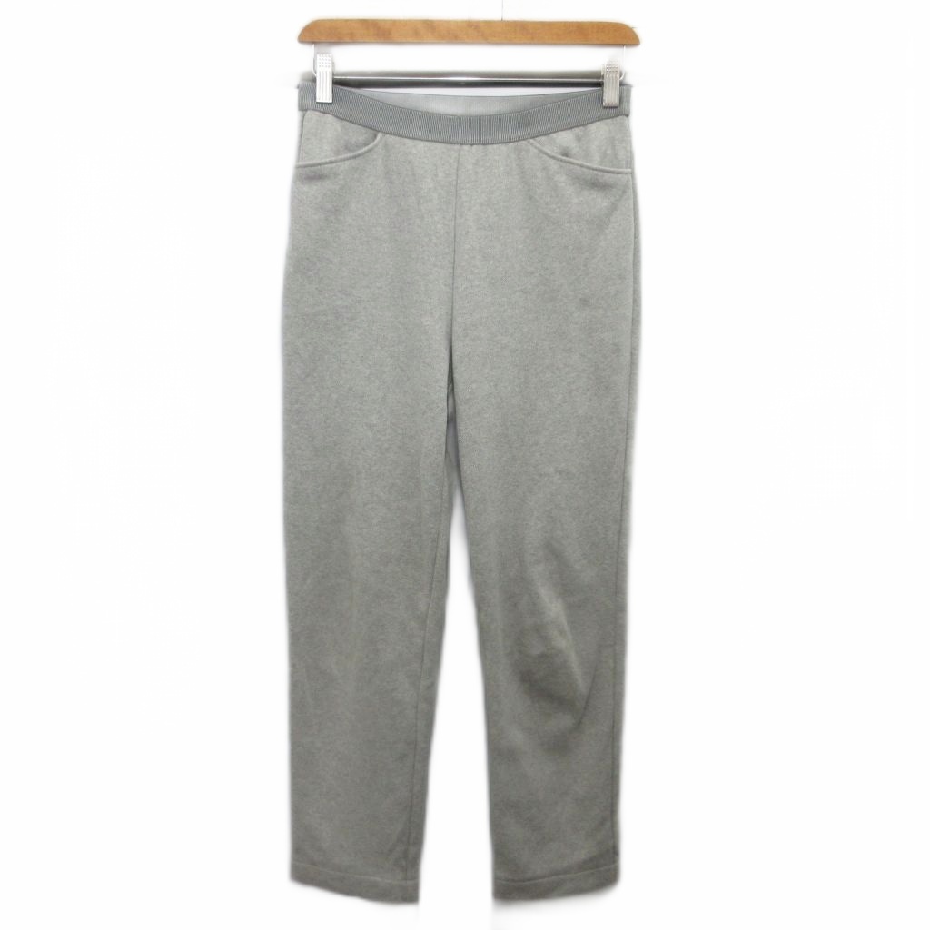 レリアン Leilian スウェットパンツ イージーパンツ ストレッチ 裏起毛