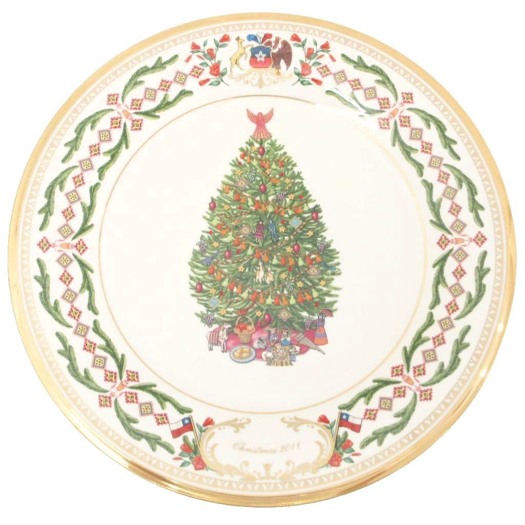レノックス クリスマスプレート
