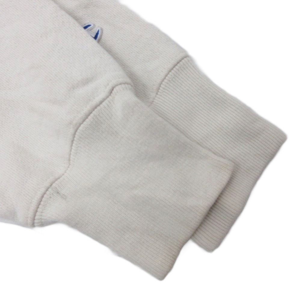 チャンピオン CHAMPION リバースウィーブ REVERSE WEAVE パーカー フーディー プルオーバー ロゴ刺繍 XL アイボリー ■MET2 メンズ