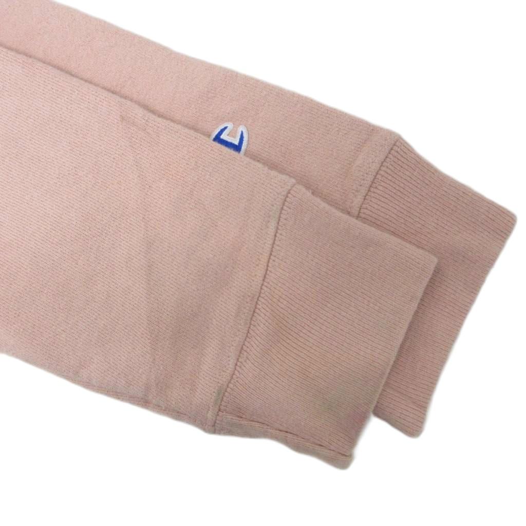 チャンピオン CHAMPION リバースウィーブ REVERSE WEAVE パーカー フーディー プルオーバー ロゴ刺繍 M ピンク ■MET2 メンズ