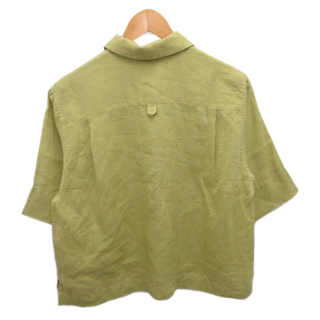 マーガレットハウエル MARGARET HOWELL LINEN VOILE シャツ 半袖 麻