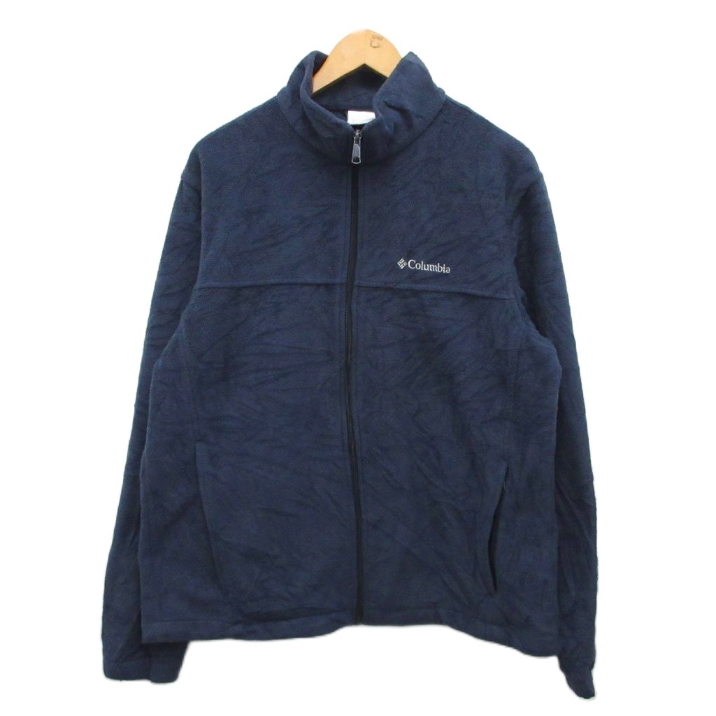 コロンビア Columbia フリースジャケット ブルゾン ジップアップ ロゴ 