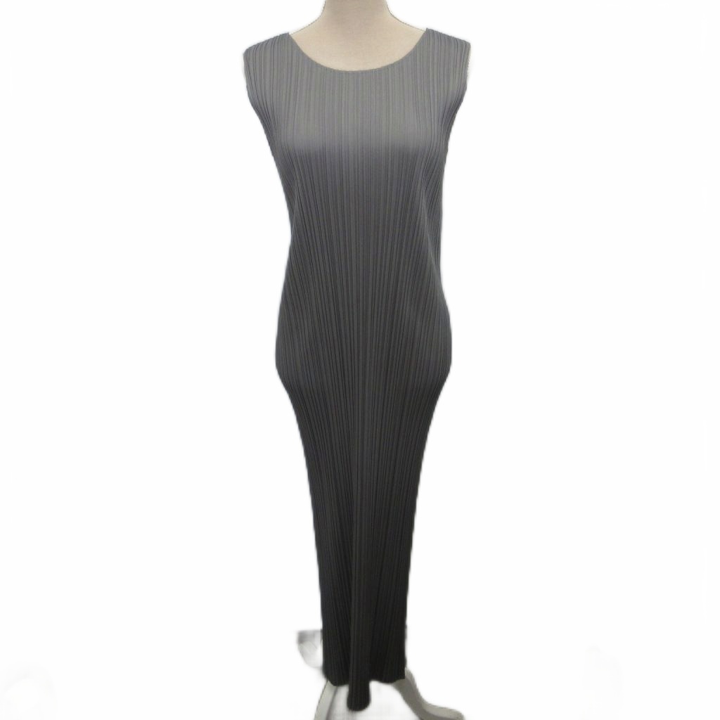 プリーツプリーズ PLEATS PLEASE 美品 BASICS プリーツワンピース