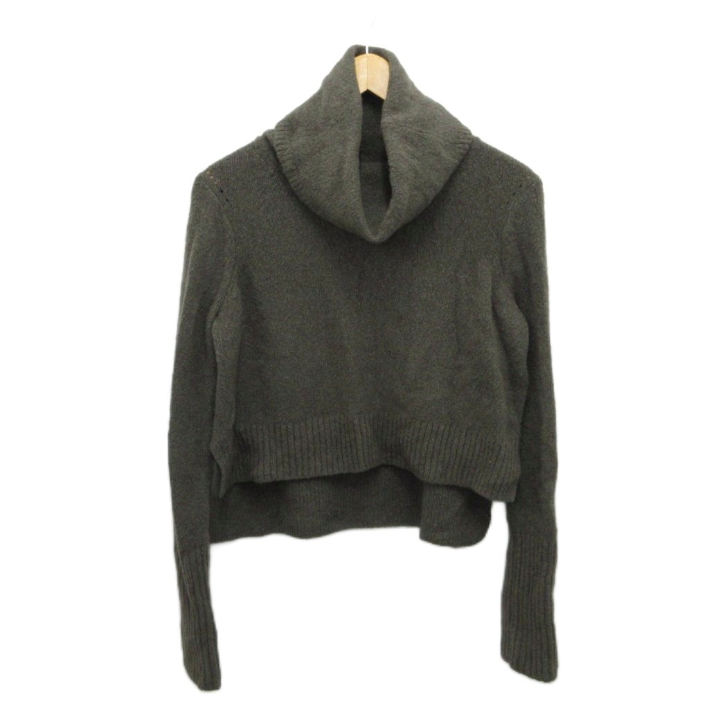 オールセインツ ALLSAINTS ニット セーター 長袖 タートルネック 茶 