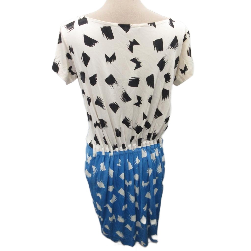 DIANE von FURSTENBERGシルク ワンピース 0総柄 パーティー ダイアンフォンファステンバーグ DIANE von FURSTENBERG シルク