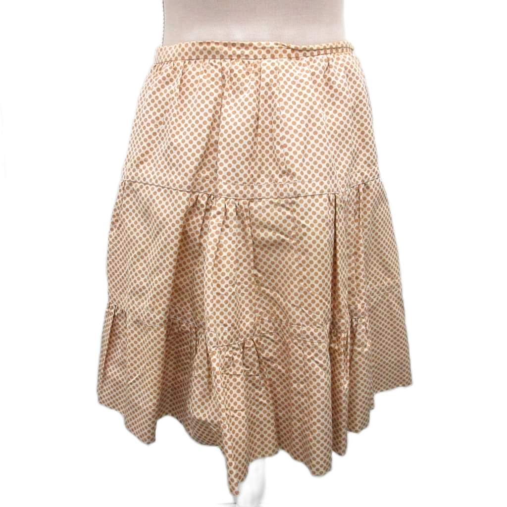 クリスチャンディオール Christian Dior シルク100% フレアスカート