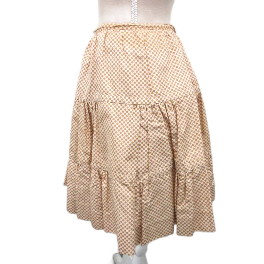 クリスチャンディオール Christian Dior シルク100% フレアスカート