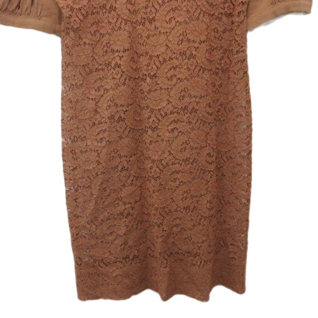 ヌメロヴェントゥーノ N°21 ワンピース ドレス ひざ丈 レース シアー