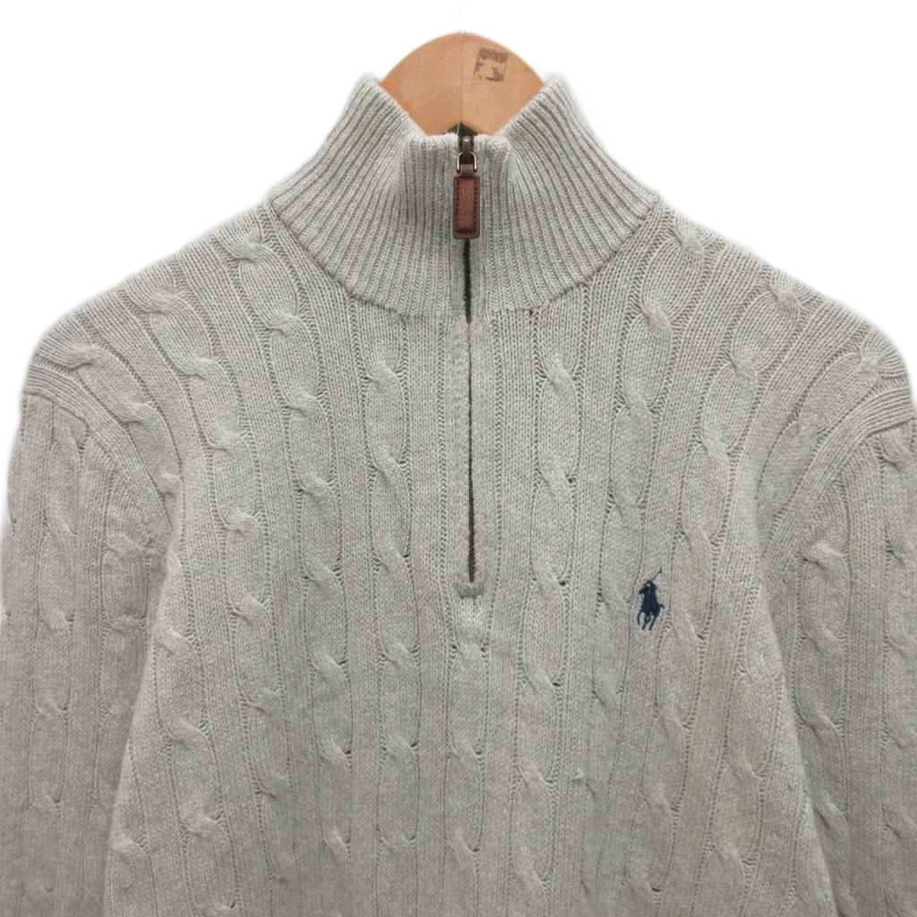 ポロ バイ ラルフローレン Polo by Ralph Lauren ケーブルシルクニット 