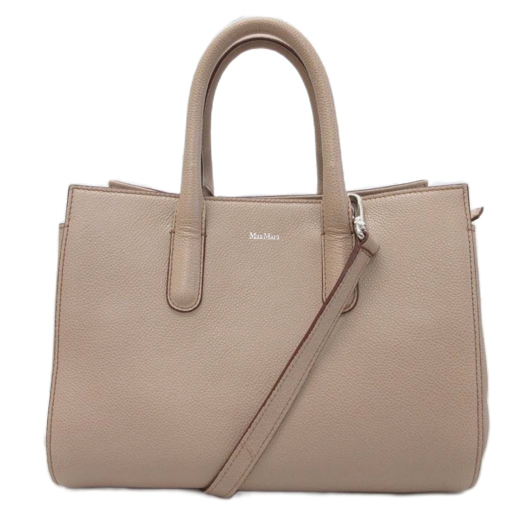 マックスマーラ MAX MARA ハンドバッグ ショルダーバッグ 2WAY レザー 