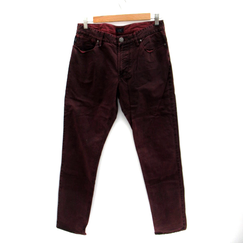 アルマーニ ジーンズ ARMANI JEANS ストレートパンツ ロング丈 31 